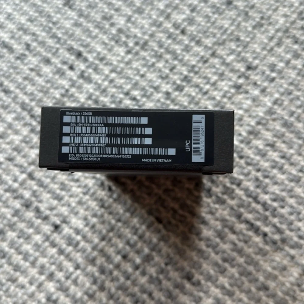 Samsung Galaxy S25 Blueblack 256 GB Brand New Unopened - Picture 2 of 5